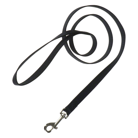 HUNTER Ecco Sport halsband + koppel, svart - Halsband storlek L + koppel 110 cm/15 mm
