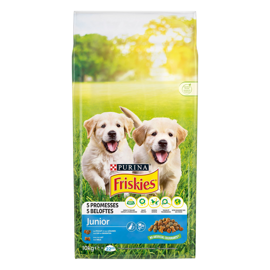 Purina Friskies Junior Chicken & Vegetables - Ekonomipack: 2 x 10 kg