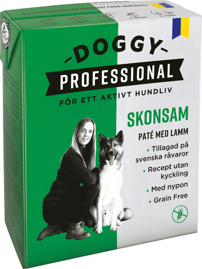 Professional Skonsam Paté med lamm för hund - 16 st x 370 g