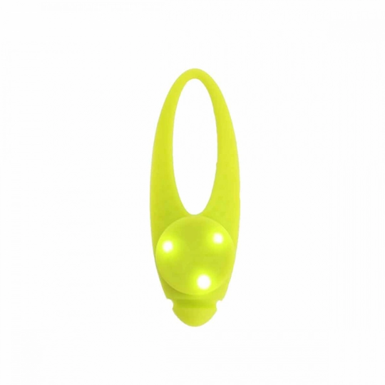 Dogman Hundlampa LED Silikon (Gul)