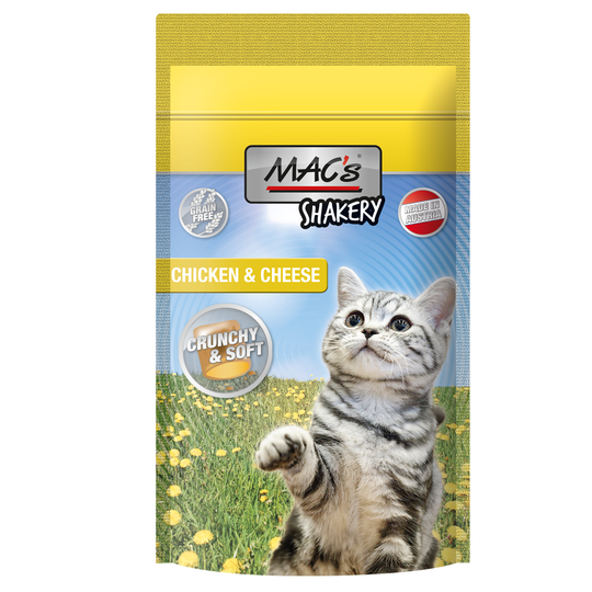 MAC's Shakery Snacks Chicken & Cheese Ekonomipack: 3 x 60 g