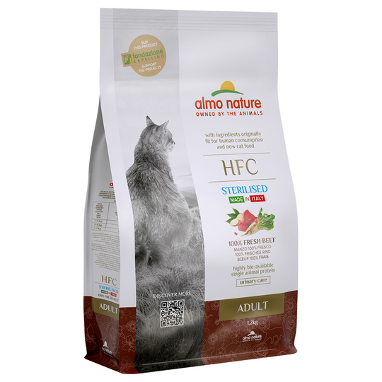 Almo Nature HFC Adult Sterilised Beef - 1,2 kg