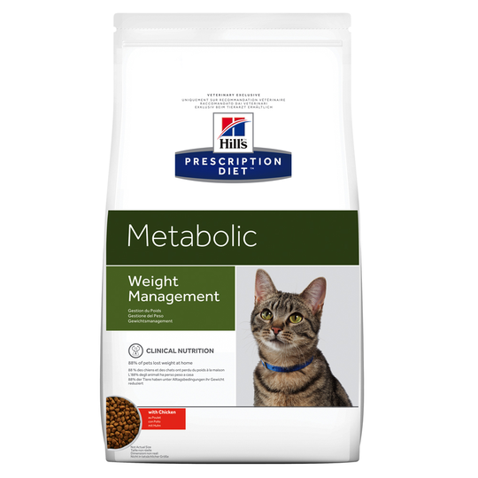 Hill's Prescription Diet Metabolic Chicken kattfoder - Ekonomipack: 2 x 8 kg