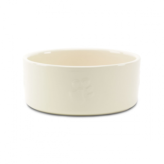 Scruffs Icon Matskål Keramik Gräddvit (25 cm)