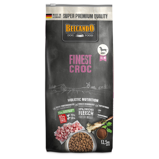Ekonomipack: 2 påsar Belcando torrfoder för hund Finest Croc (2 x 12,5 kg)