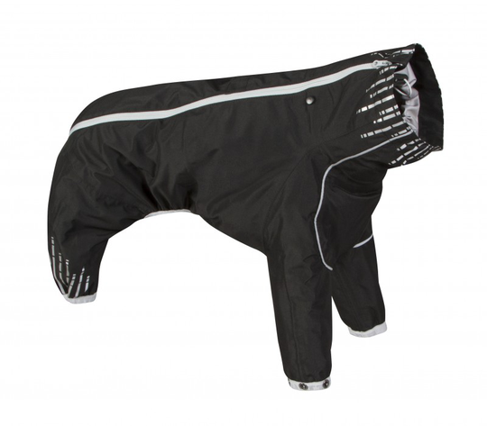 Hurtta Downpour overall - Svart (50L)