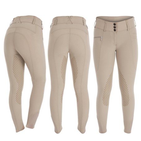 Horse Life Candy Super-X Mira High Knee Grip Ridbyxor - Beige (34)