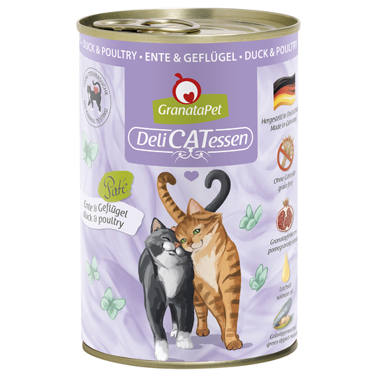 GranataPet DeliCatessen 6 x 400 g Blandpack I