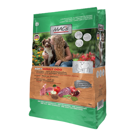 MAC's Soft Grain Free Lamm 3 x 5 kg