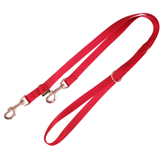 Heim Rosé koppel, rött - 200 cm långt, B 20 mm