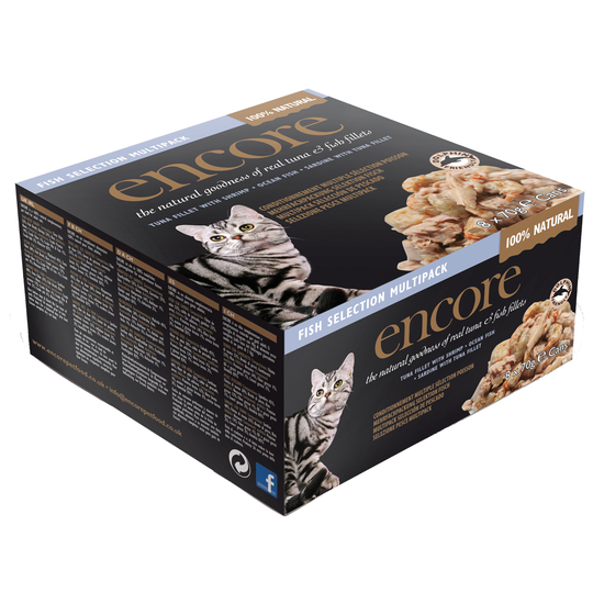 Encore Cat Multipack Selection 8 x 70 g - Fish Selection