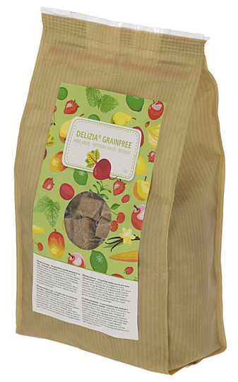 Delizia Grainfree Hästgodis - Rödbeta- 1 kg