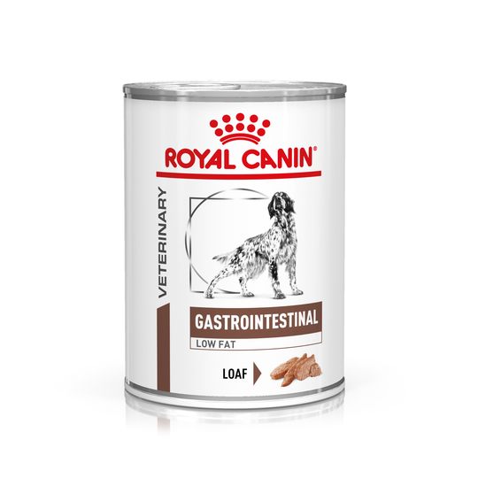 Royal Canin Veterinary Canine Gastro Intestinal Low Fat Mousse - Ekonomipack: 24 x 410 g