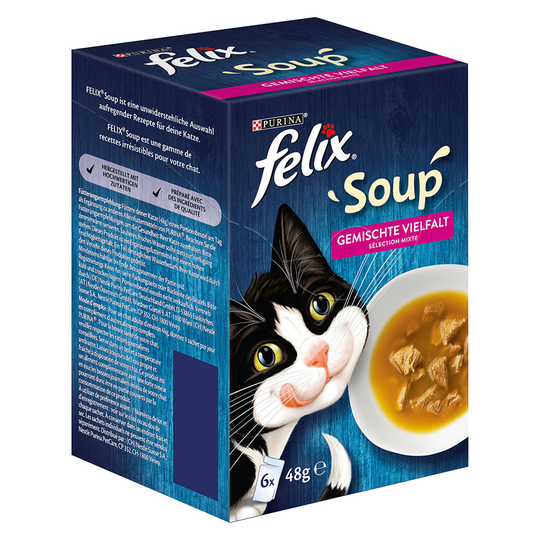 Latz Soup 6 x 48 g - Mix Farm & Fish Selection