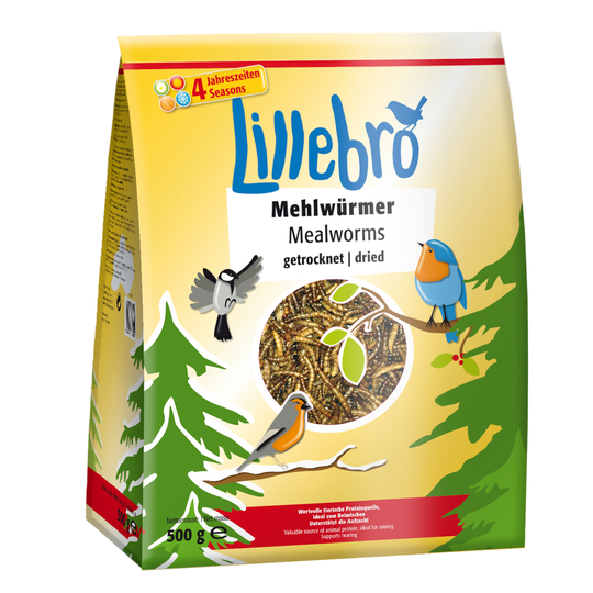 Lillebro mjölmask, torkade - 500 g