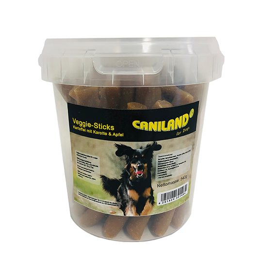 Caniland Veggie Sticks vegetariskt godis - 540 g