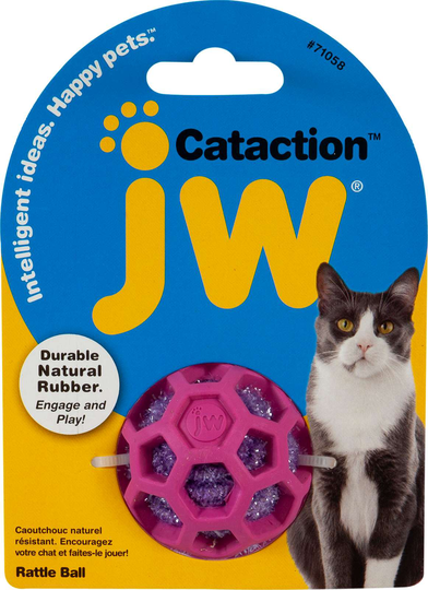 JW Cataction Rasslande Boll Kattleksak