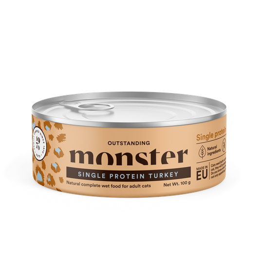 Cat Adult Single Protein Turkey - 6 x 100 g