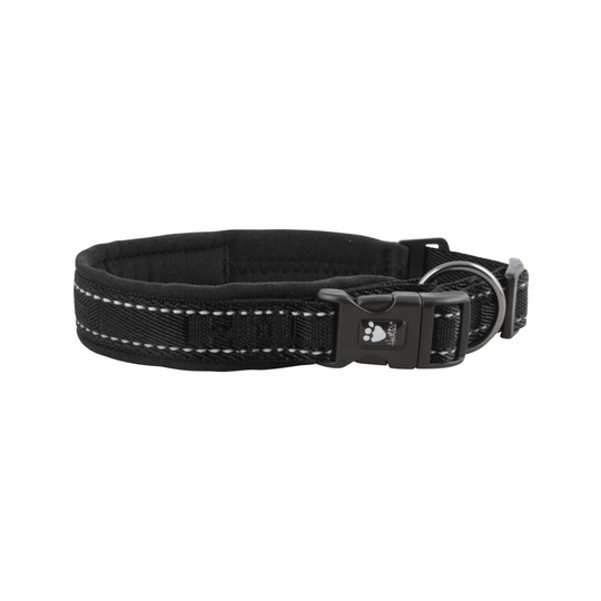 Hurtta Casual halsband - Svart (20-30 cm)