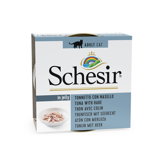 Schesir i gelé 6 x 85 g - Tonfisk & kummelfisk