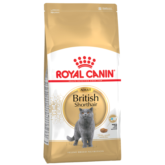 Ekonomipack: 2 x Royal Canin kattfoder till lågpris - British Shorthair 34 (2 x 10 kg)