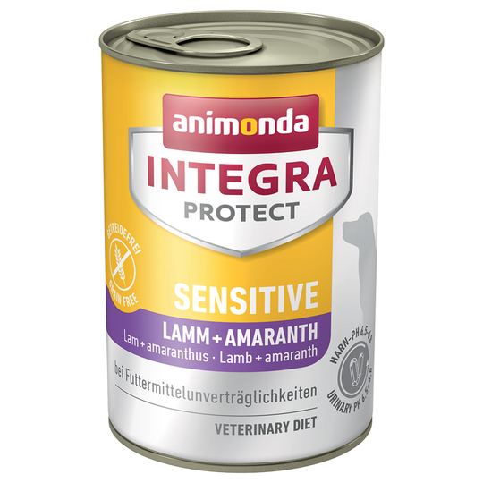 Animonda Integra Protect Sensitive i konservburk - Lamm & amarant 12 x 400 g