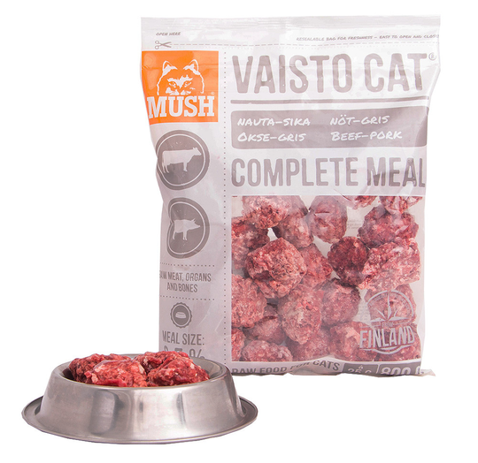 Vaisto Cat® Nöt & Gris - 8 st x 800 g