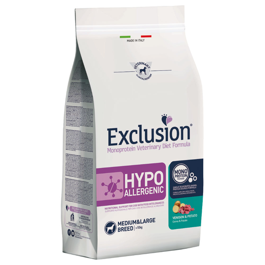 Exclusion Diet Hypoallergenic Venison & Potato Ekonomipack: 2 x 12 kg