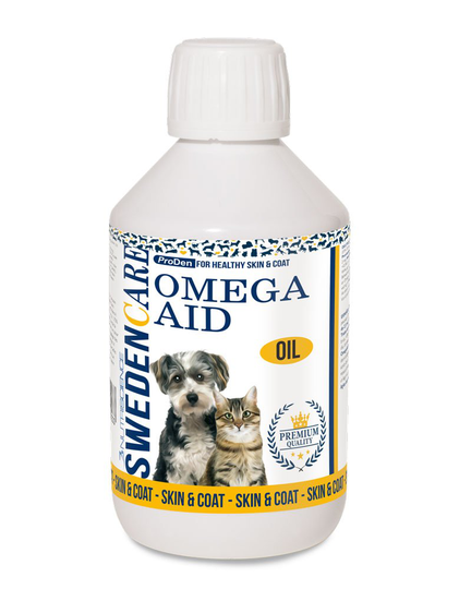 SwedenCare OmegaAid (flytande) 250ml - för hund och katt