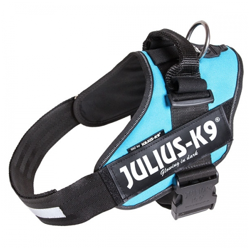 Julius-K9 IDC® Powerharness Hundsele - Aquamarine (Mini-Mini)