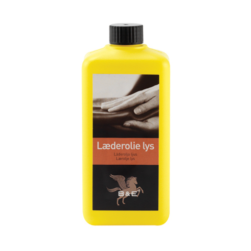B & E Läderolja Ljus 500 ml
