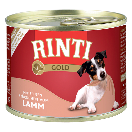 Ekonomipack: RINTI Gold 24 x 185 g - Lamm
