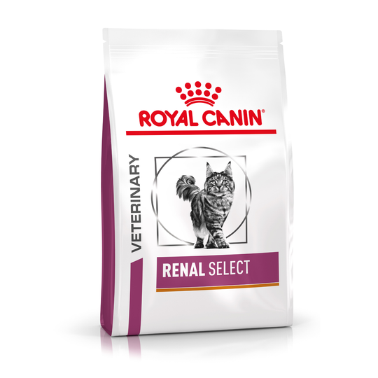 Ekonomipack: 2 påsar Royal Canin Veterinary Feline för katter Renal Select Feline (2 x 4 kg)