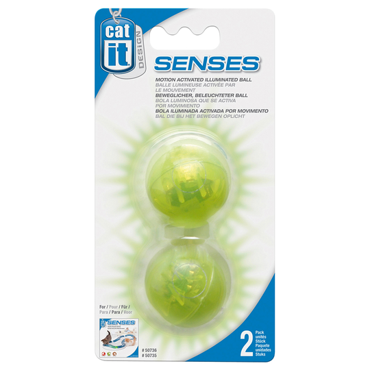 Catit Design Senses lysande bollar - 2 st