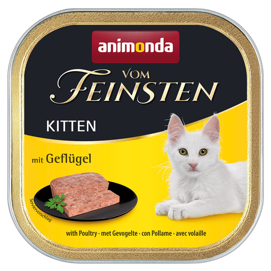 Ekonomipack: Animonda vom Feinsten Kitten 72 x 100 g Fågelkött