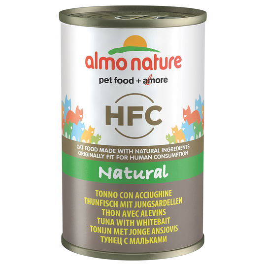 Almo Nature HFC 6 x 140 g - Tonfisk & ansjovis