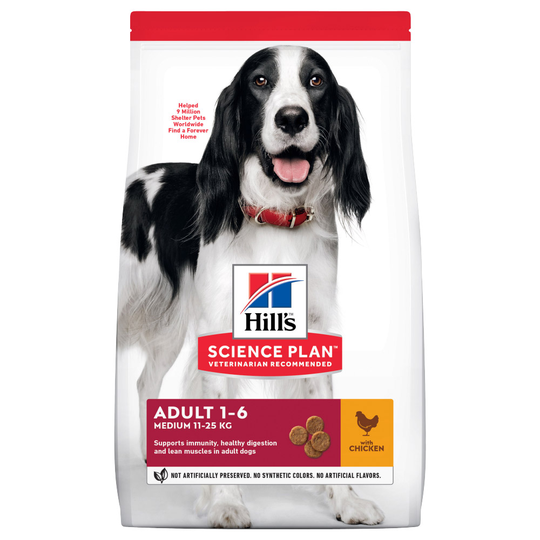 Hill's Science Plan Adult 1-6 Medium Chicken 2,5 kg