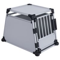 Trixie Aluminium transportbur - Storlek M-L: B 63 x T 90 x H 65 cm