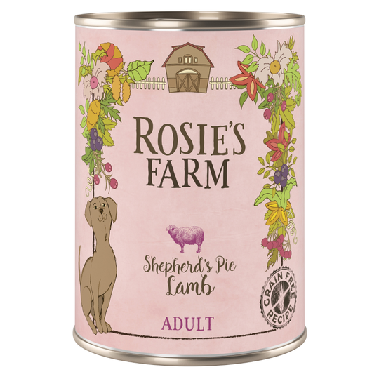 Rosie's Farm Adult 6 x 400 g - Lamb