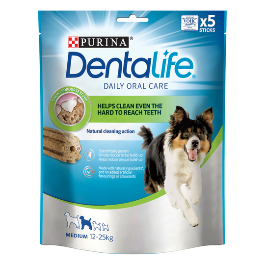 DentaLife tuggpinne Medium - Storpack, 24 tuggpinnar