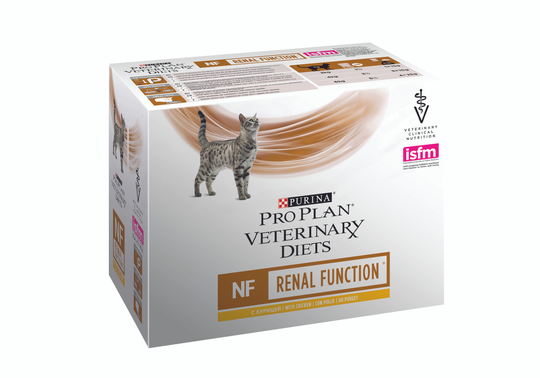 Veterinary Diets Feline NF Renal Function Chicken Wet - 10 x 85 g