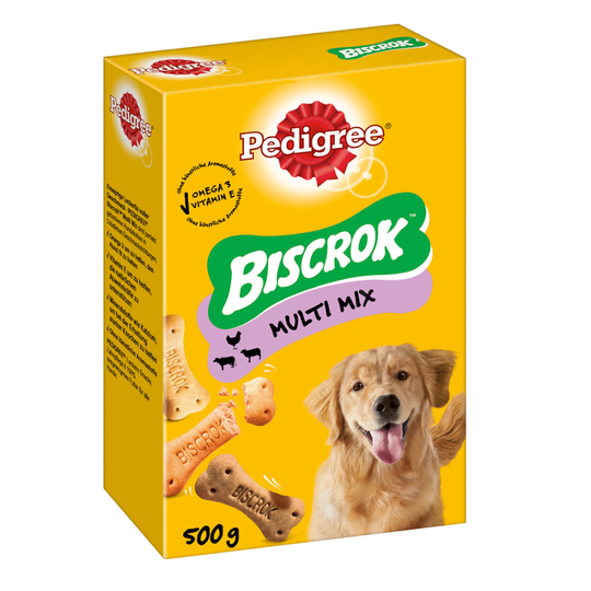 Pedigree Biscrok i 3 smarriga smaker 500 g