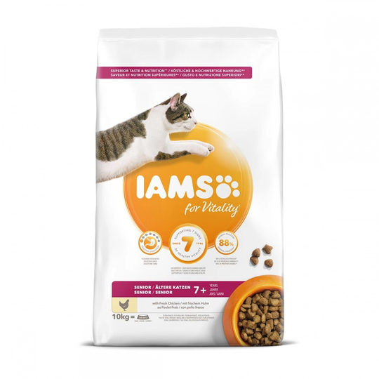 Iams Cat Senior (10 kg)