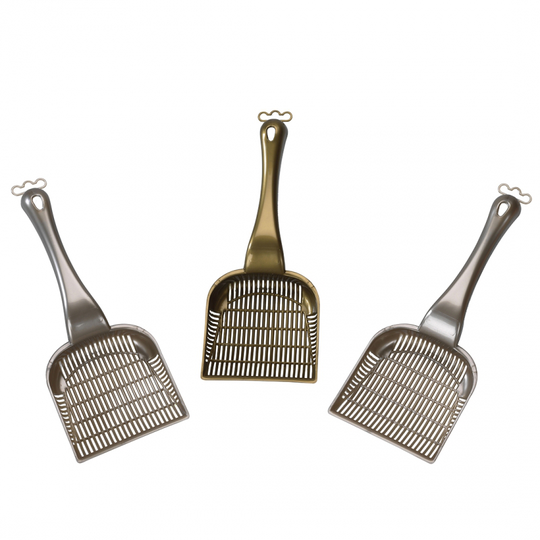 Kattsandsspade för fint grus från EBI - Guld, Silver, Brons (Brons)