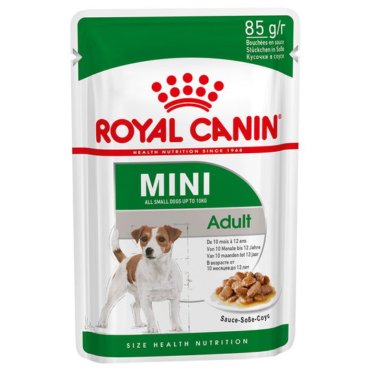 Royal Canin Mini Adult i sås - 24 x 85 g