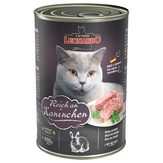 Ekonomipack: Leonardo All Meat 24 x 400 g - Blandpack 4 sorter