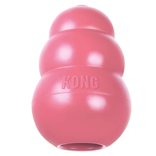 Puppy KONG - S: L 8 x B 5 x H 5 cm, rosa