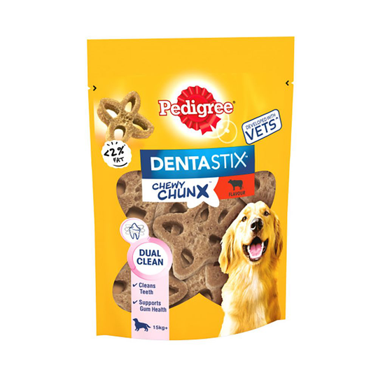 Pedigree Dentastix Chewy Chunx - Maxi med kyckling 68 g (för medelstora/stora hundar)