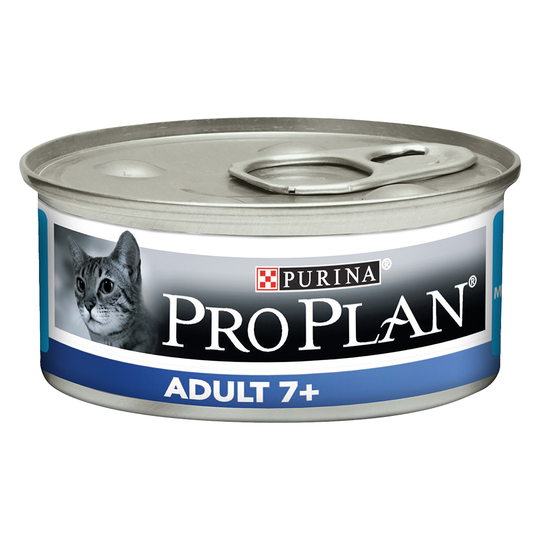 Pro Plan Cat Adult 7+ Tonfisk Ekonomipack: 48 x 85 g