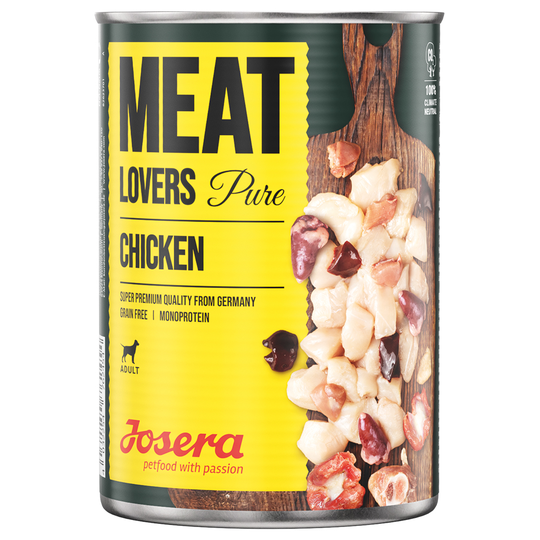 Josera Meatlovers Pure 6 x 400 g - Kyckling